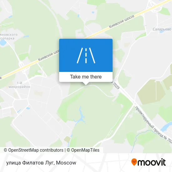 улица Филатов Луг map