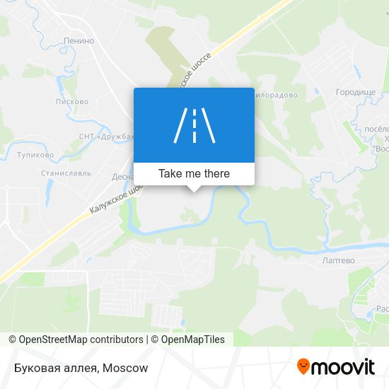 Буковая аллея map