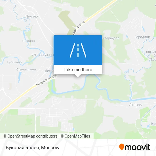 Буковая аллея map