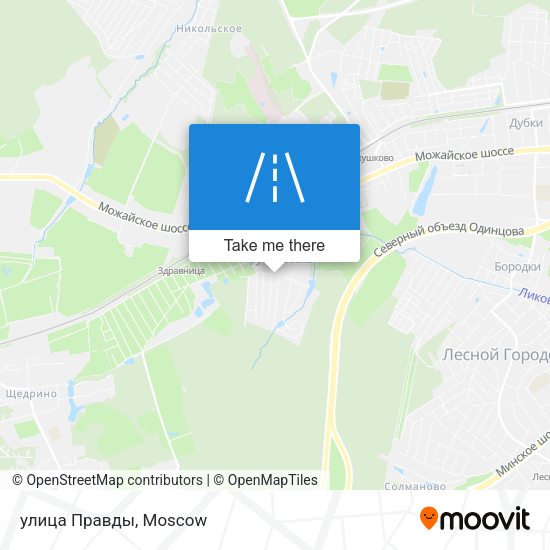 улица Правды map