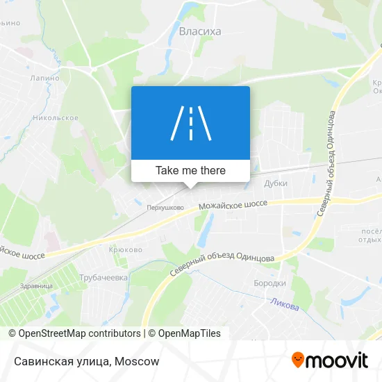 Савинская улица map