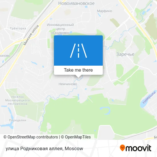 улица Родниковая аллея map