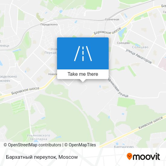 Бархатный переулок map