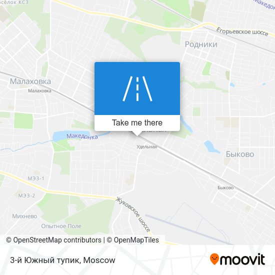 3-й Южный тупик map