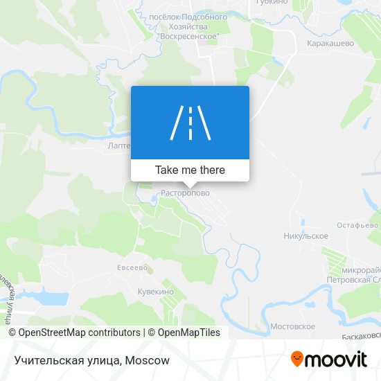 Учительская улица map