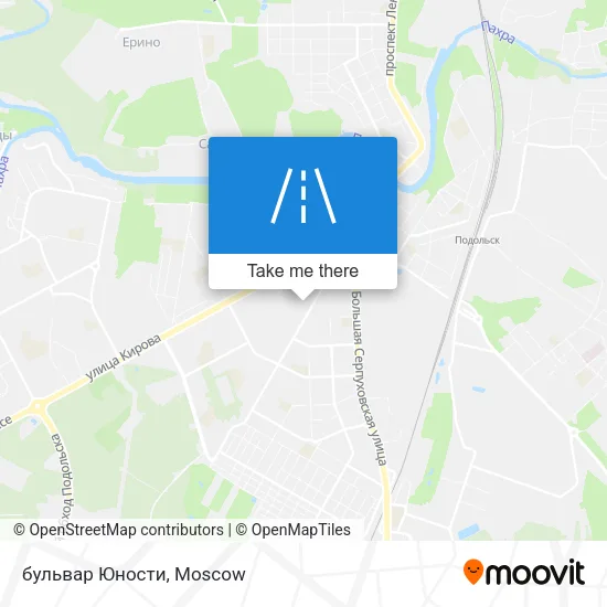 бульвар Юности map