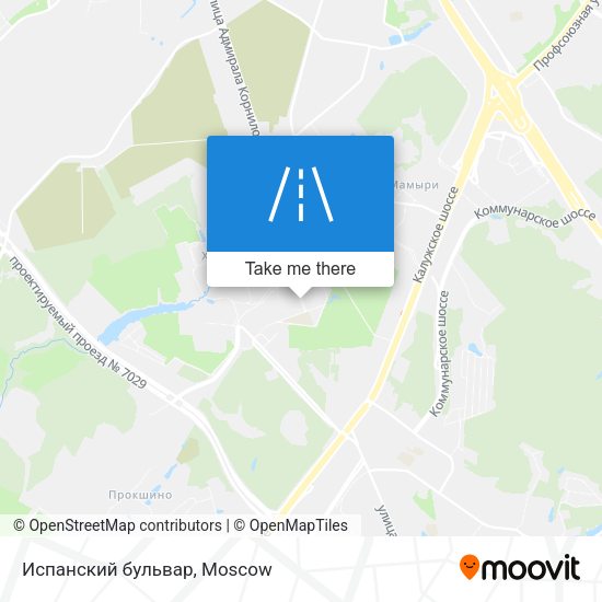 Испанский бульвар map