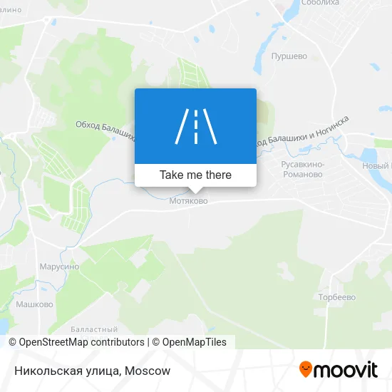 Никольская улица map