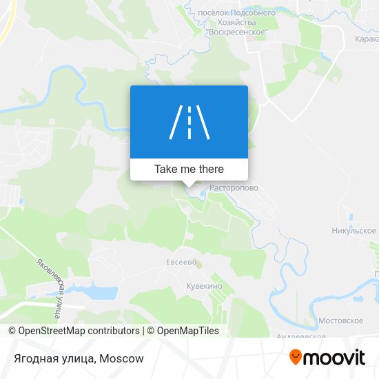 Ягодная улица map