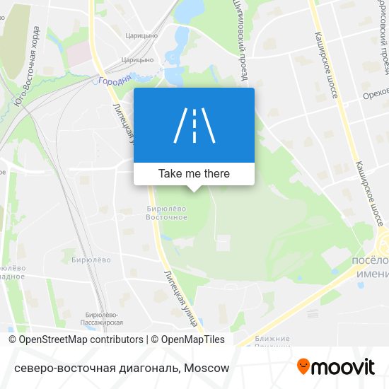 северо-восточная диагональ map