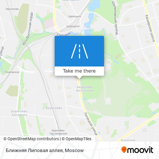 Ближняя Липовая аллея map