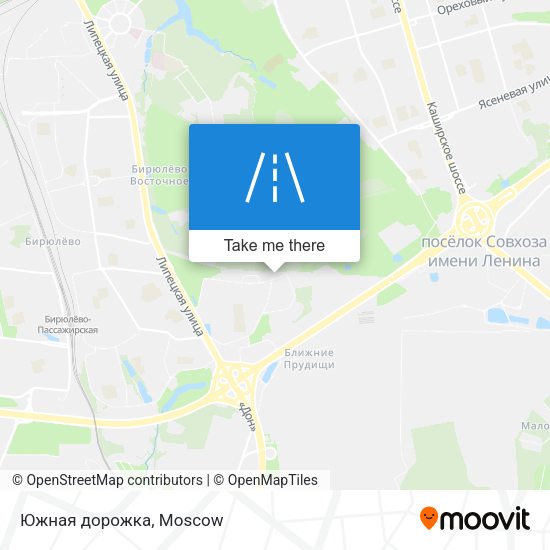 Южная дорожка map