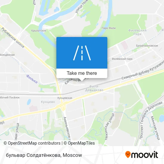 бульвар Солдатёнкова map