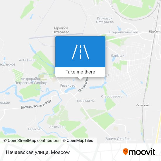 Нечаевская улица map