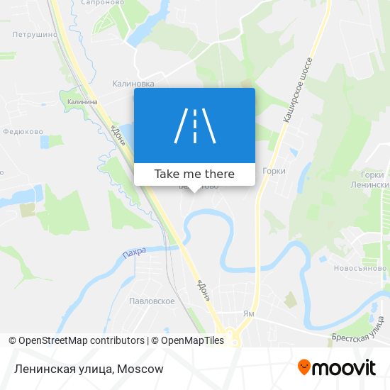 Ленинская улица map