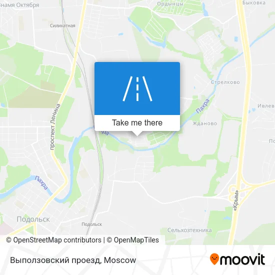 Выползовский проезд map