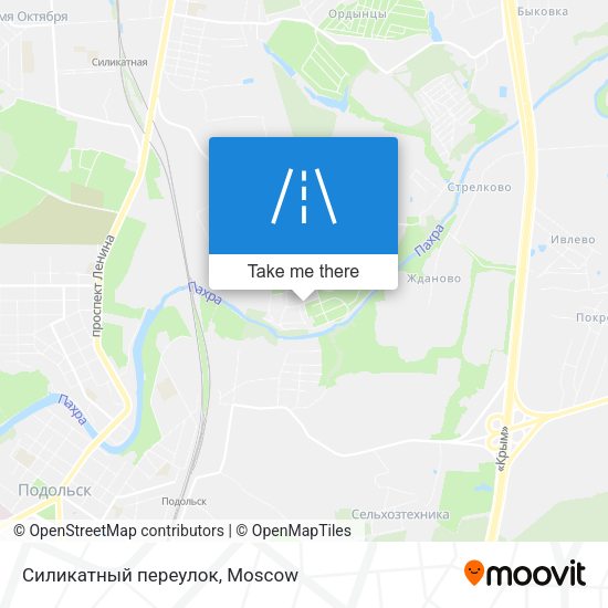 Силикатный переулок map