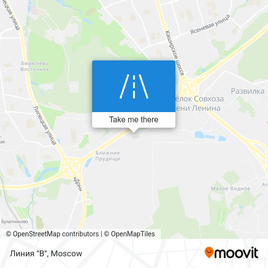 Линия "В" map