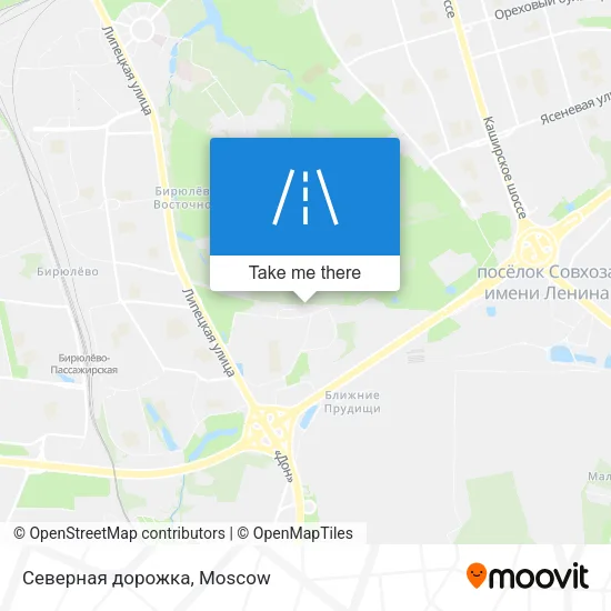 Северная дорожка map