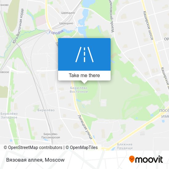 Вязовая аллея map