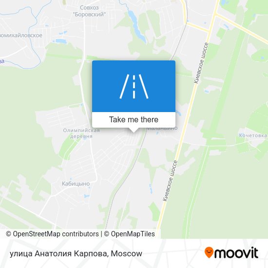 улица Анатолия Карпова map