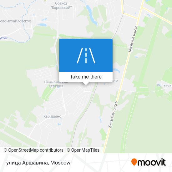 улица Аршавина map