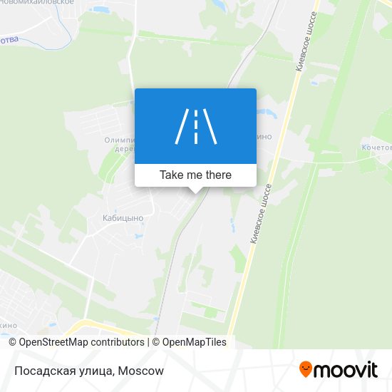 Посадская улица map