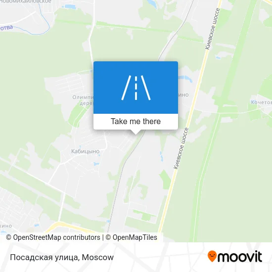Посадская улица map