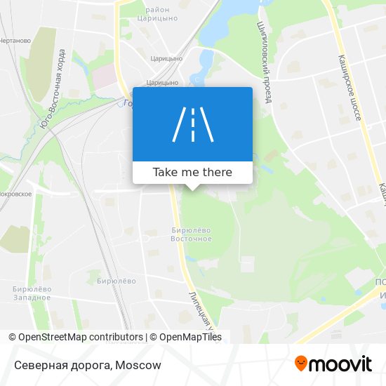 Северная дорога map