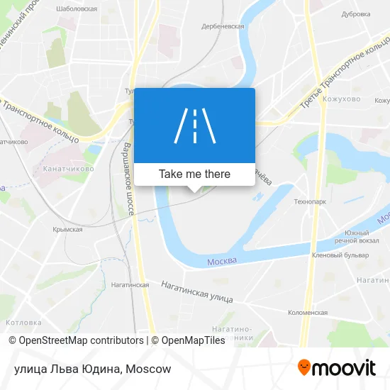 улица Льва Юдина map