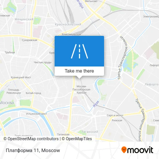 Платформа 11 map