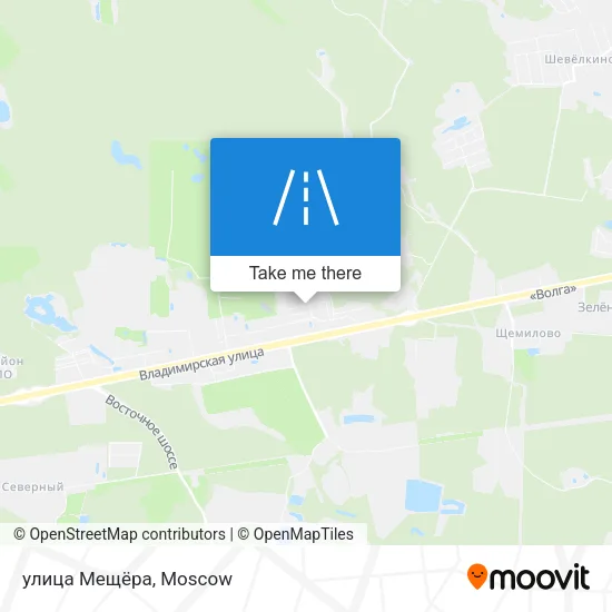 улица Мещёра map