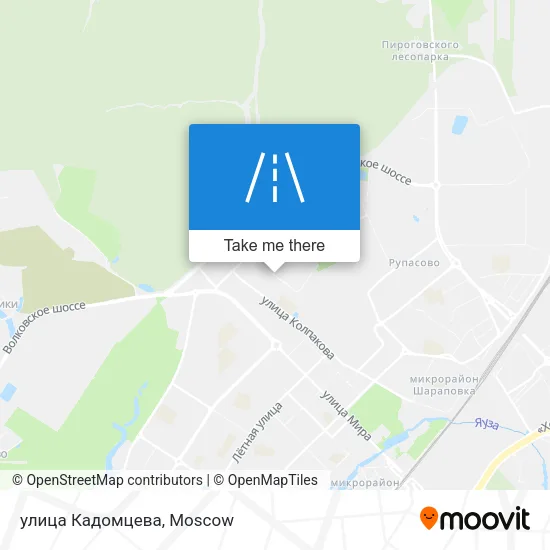 улица Кадомцева map