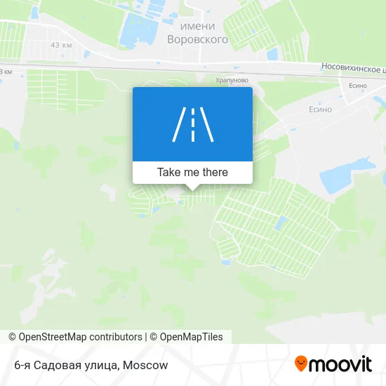 6-я Садовая улица map