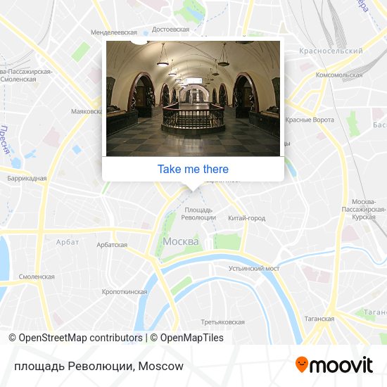 площадь Революции map