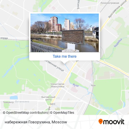 набережная Говорухина map