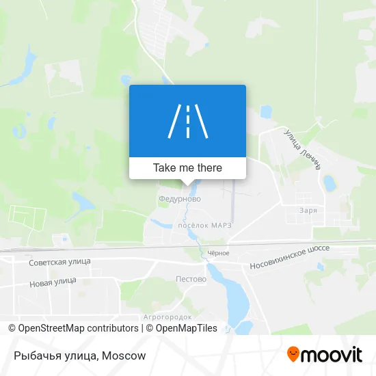 Рыбачья улица map