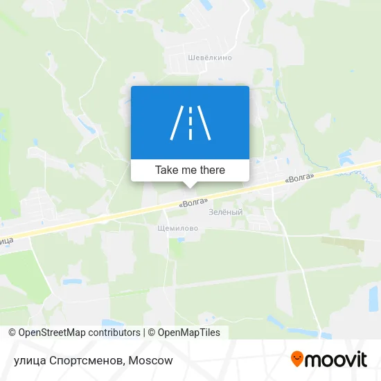 улица Спортсменов map