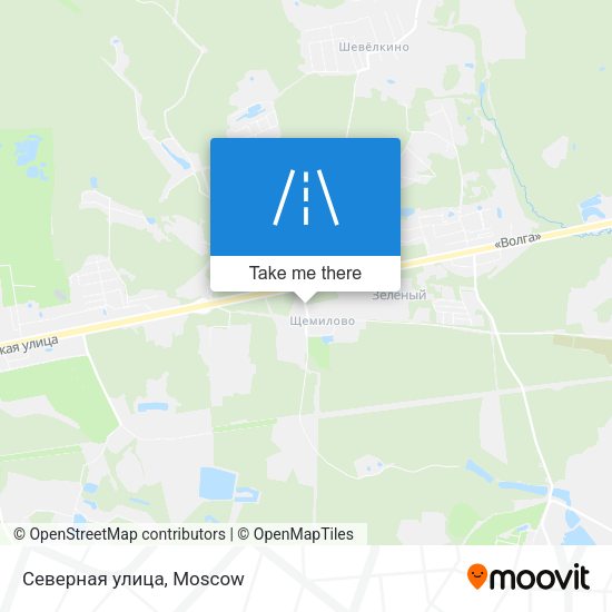 Северная улица map