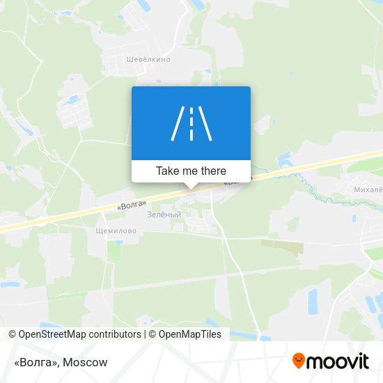 «Волга» map