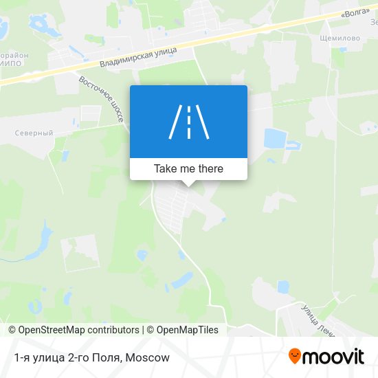 1-я улица 2-го Поля map