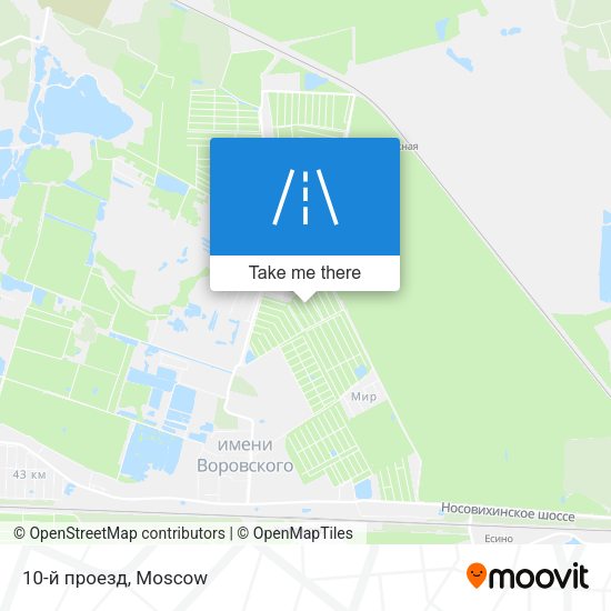 10-й проезд map