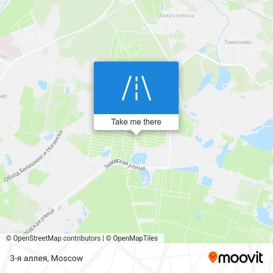 3-я аллея map