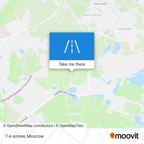 7-я аллея map