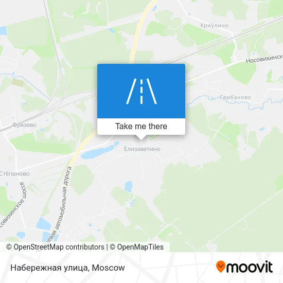 Набережная улица map