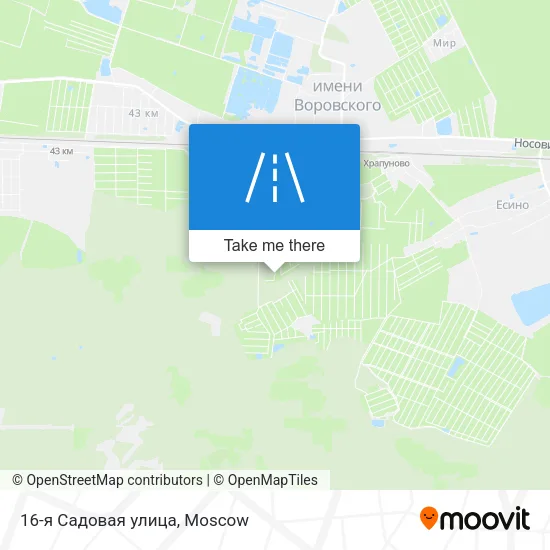 16-я Садовая улица map