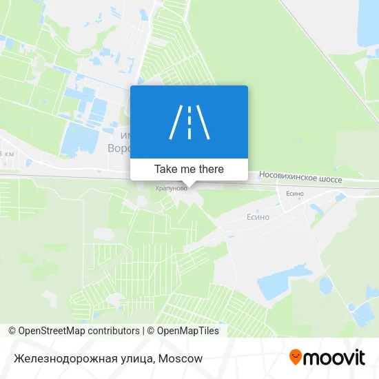 Железнодорожная улица map