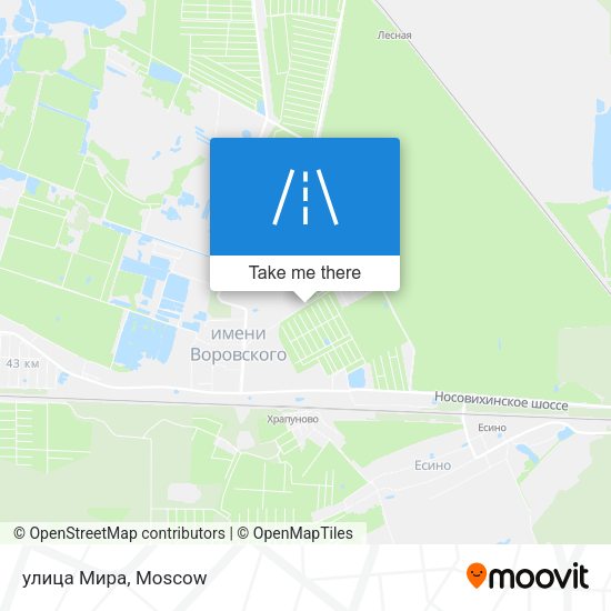 улица Мира map