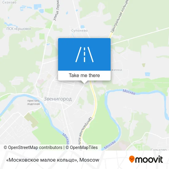 «Московское малое кольцо» map