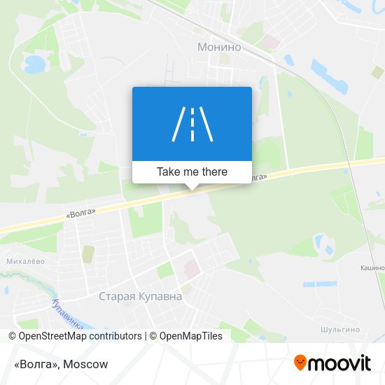 «Волга» map